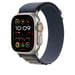 Apple MT5J3ZM/A accessorio indossabile smart Band Blu Poliestere riciclato, Spandex, Titanio