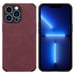 Coque pour Apple iPhone 11 PRO MAX en Bourgogne Violet Housse de protection Étui en silicone TPU avec dos en similicuir élégant