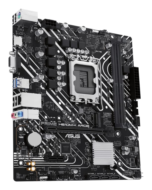 ASUS PRIME H610M K ARGB Intel H610 LGA 1700 micro ATX Neuf - vue 2