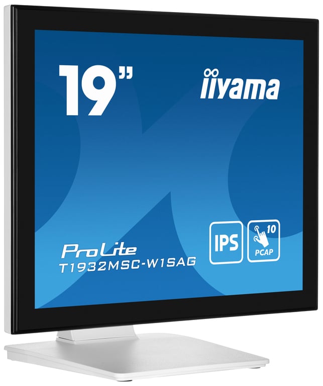 iiyama ProLite T1932MSC W1SAG écran plat de PC 48 3 cm 19 1280 x 1024 pixels Full HD LED Écran tactile Dessus de table Neuf - vue 2