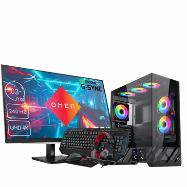 Pc Gaming Completo DAIMYO A97X RTX57, Ryzen 7 9700X, RTX 5070, RAM 32GB DDR5, M.2 1TB, Win 11 Pro, Ecran 32'', Périphériques