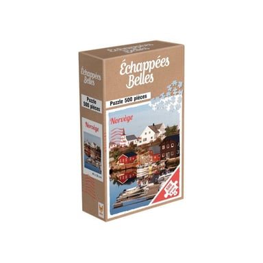 Puzzle Topi Games Échappées Belles Norway 500 pièces CE Boîte fermée Français Coloris unique
