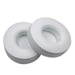 2 Cuscinetti Auricolari di Ricambio in Pelle Proteica Compatibili con Cuffie Beats Solo 2 e Solo 3 White