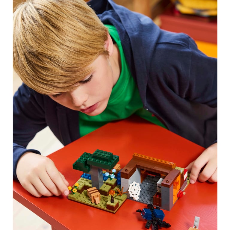 LEGO Minecraft L'expédition dans la mine du tatou 21269 - vue 4