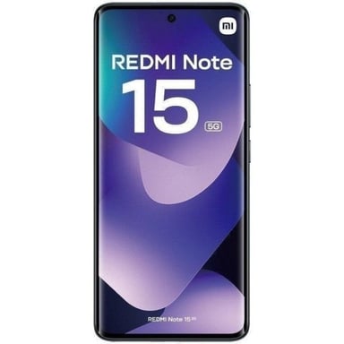 Xiaomi Redmi Note 15 5G 512 GB Negro - Pantalla AMOLED 6,77'', Cámara 108 MP, Snapdragon 6 Gen 3, Batería 5520 mAh, IP65