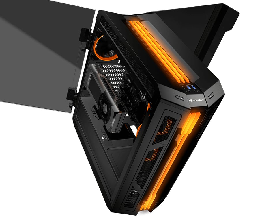 COUGAR Gaming Gemini T Pro Midi Tower Neuf - vue 2