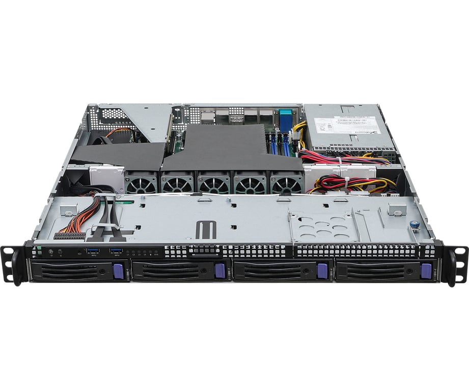 Asrock 1U4LW B6502L2T RPSU serveur barebone AMD B650 Emplacement AM5 Rack 1 U Neuf