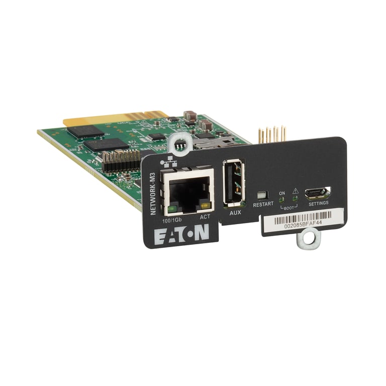 Eaton NETWORK M3 carte réseau Interne Ethernet 1000 Mbit/ Neuf