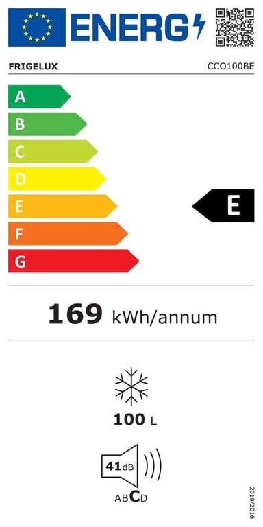 CONGELATEUR COFFRE Frigelux CCO100BE - vue 10