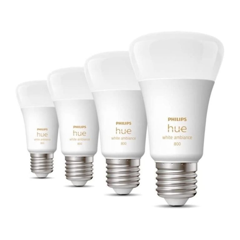 Philips Hue E27 A60 Bluetooth x 4 - vue 2
