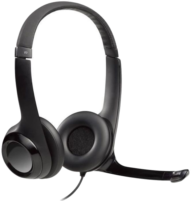 LOGITECH - Casque mico filaire USB H390 - Noir