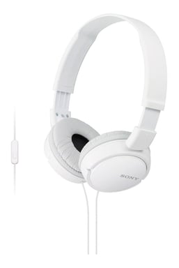 Sony MDR-ZX110AP Casque Avec fil Arceau Appels/Musique Blanc