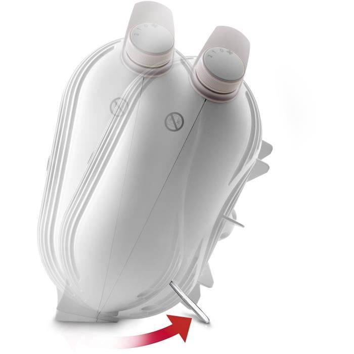 Chauffage Soufflant Delonghi HFS30C24.DG – 2400W, 2 niveaux de chauffe, IP21 - vue 6