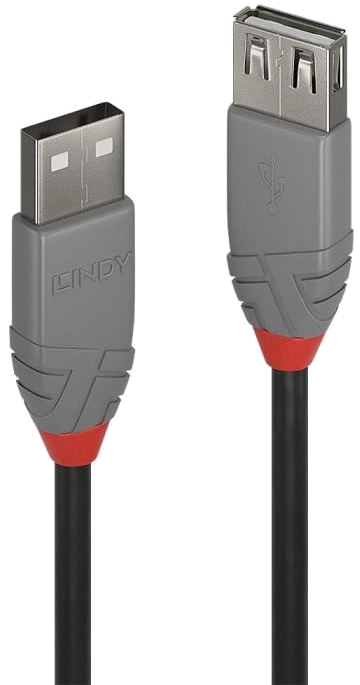 LINDY Rallonge USB 2.0 type A - Anthra Line - 5m