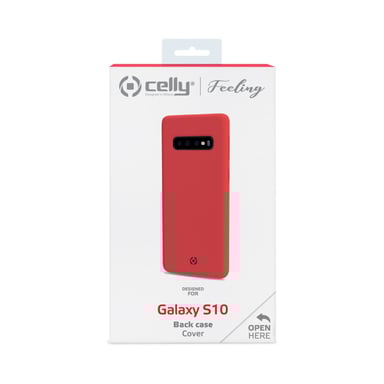 Celly Feeling funda para teléfono móvil 15,5 cm (6.1'') Rojo