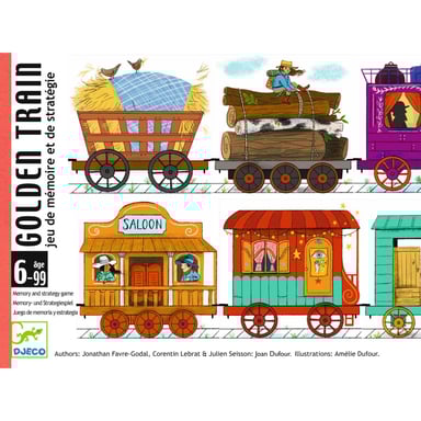 Golden Train : Jeu de Mémoire Stratégique au Far West