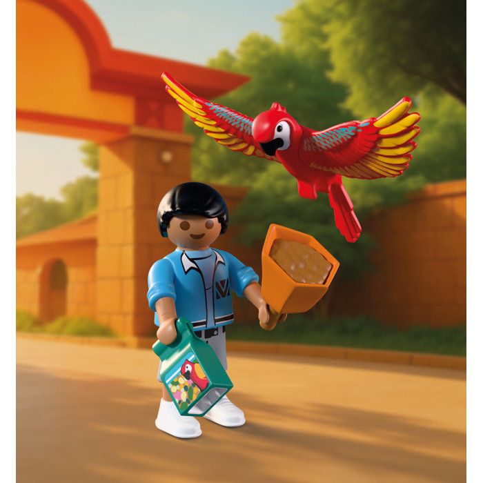Playmobil Animaux et amis 72074 Zoo : mascotte - vue 10