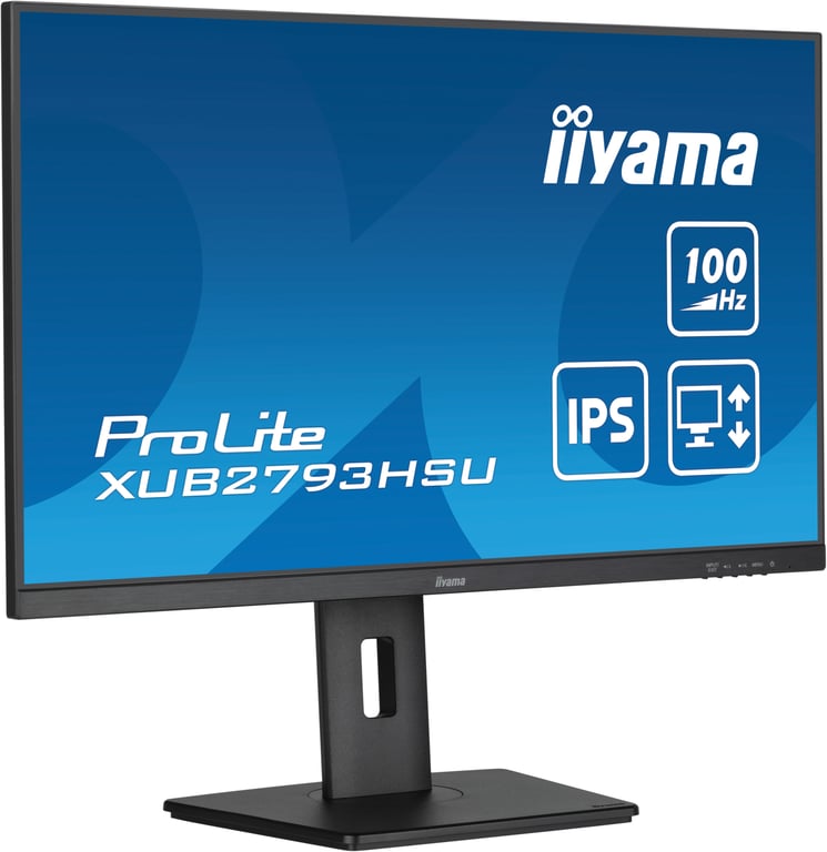 iiyama ProLite XUB2793HSU-B7 écran plat de PC 68,6 cm (27 ) 1920 x 1080 pixels Full HD LED Noir - Neuf