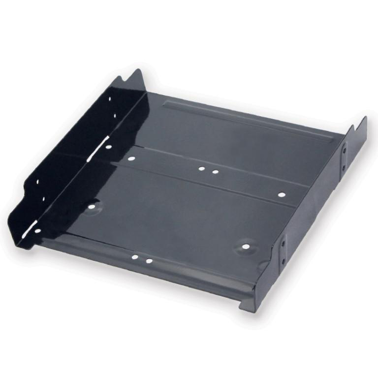 Adaptateur MIP pr 2 SSDHDD 2.5 ou 1 disque dur 3.5 en baie 5.25 - vue 2