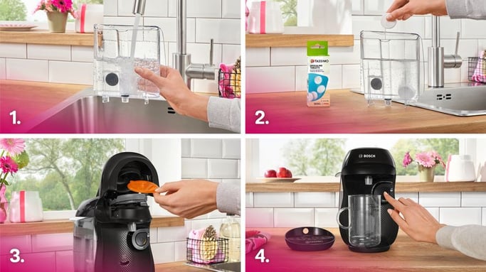 Bosch Tassimo Happy TAS102E machine à café Entièrement automatique Cafetière à dosette 0,7 L