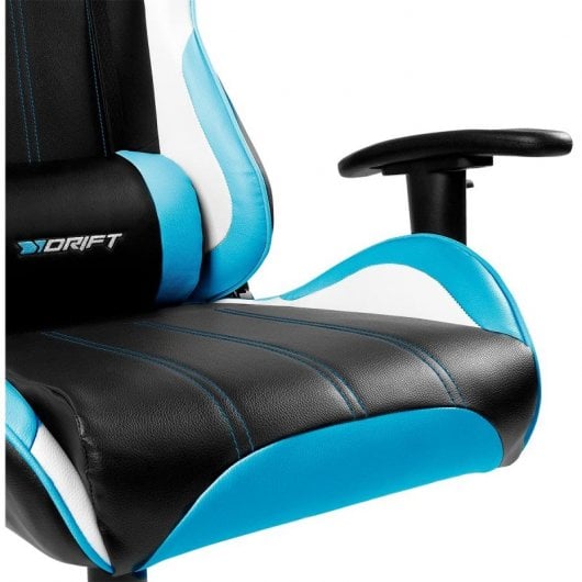 DRIFT DR175 Siège de jeu universel Siège rembourré Noir, Bleu, Blanc - Neuf