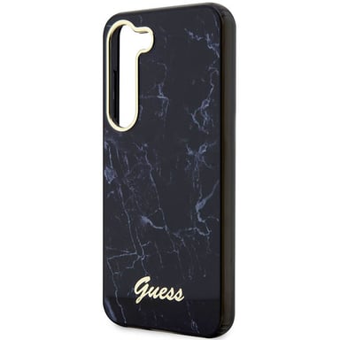 Étui Guess Marble pour Samsung Galaxy S23+, noir