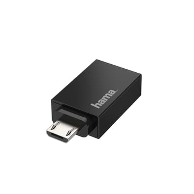 Adaptateur USB-OTG, fiche micro-USB - port USB, USB 2.0, 480 Mbit/s