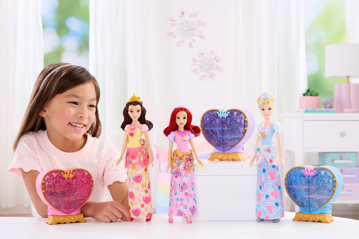 Disney Princess Disney – Poupée Princesses JEWEL REVEAL Ariel - Neuf