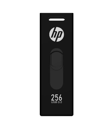 HP x911w lecteur USB flash 256 Go USB Type-A 3.2 Gen 1 (3.1 Gen 1) Noir - Neuf
