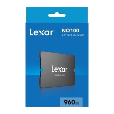Unidad SSD interna - LEXAR - NQ100 - 960Gb - (LNQ100X960GRNNNG)
