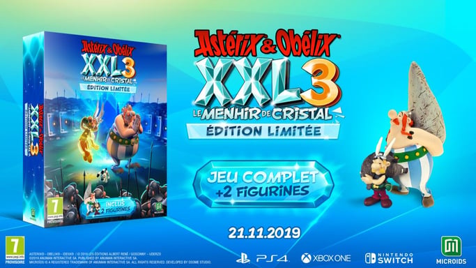 Astérix & Obélix XXL3 et Le Menhir de Cristal Limited Edition Switch