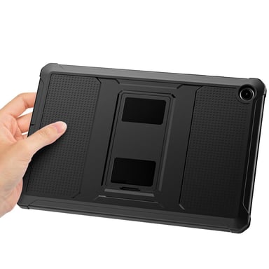 Accezz Coque Rugged Back pour Samsung Galaxy Tab A9 Plus - Noir
