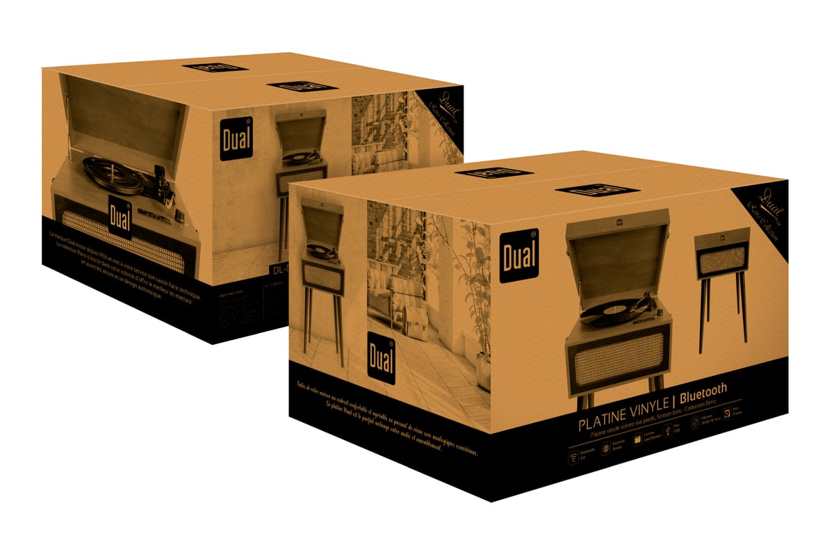 vinyle sur pied Bluetooth out haut parleurs intégrées Neuf - vue 2