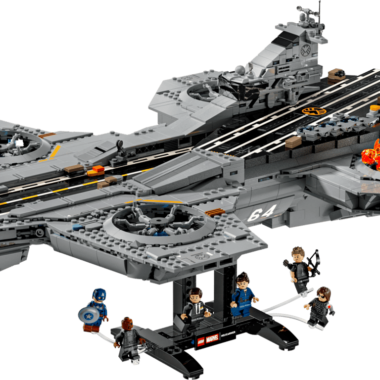 LEGO® Marvel 76354 'héliporteur du Shield - vue 1