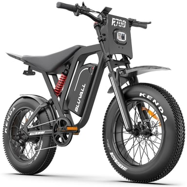 Bicicleta eléctrica Bluvall R700, 1000W, 48V 20Ah, 20*4,0 pulgadas.
