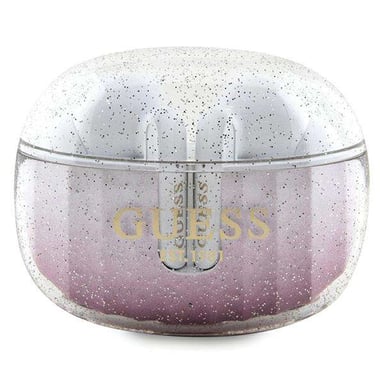 Casque sans fil TWS Guess Glitter Gradient rose