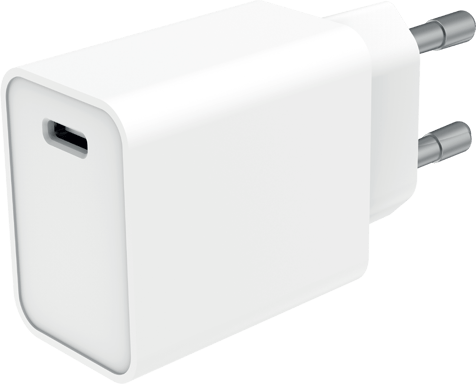 Chargeur USB C 20W Power Delivery Blanc WOW