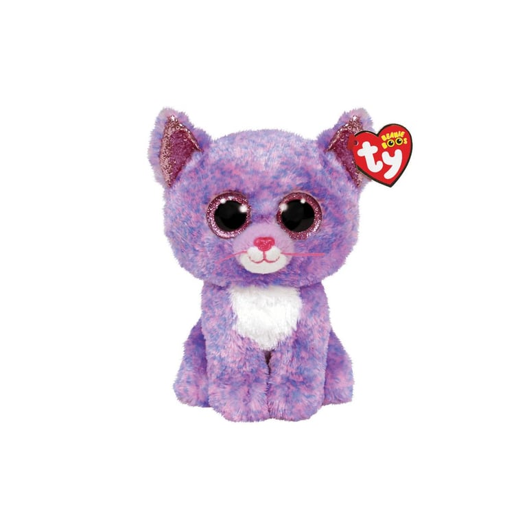 TY Peluche Cassidy le chat 15 cm Beanie Boo's