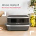 Moulinex AL402H Unique Autonome 2200 W Friteuse d'air chaud Gris