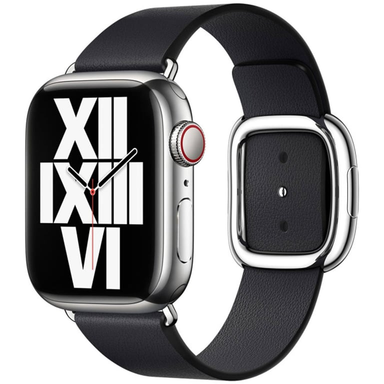 Bracelet Apple Watch 42mm Leather Band Modern Buckle - vue 2