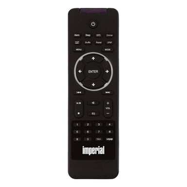 Imperial Mando a distancia serie Dabman para un control remoto sencillo Negro