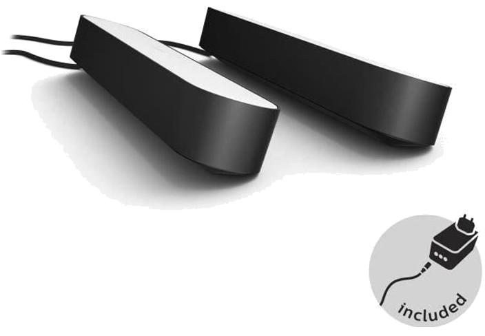 PHILIPS Hue Play Pack x2 - Noir