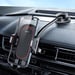 Support Auto Smartphone Fixation Ventouse Tableau de Bord Pare-brise XO Noir