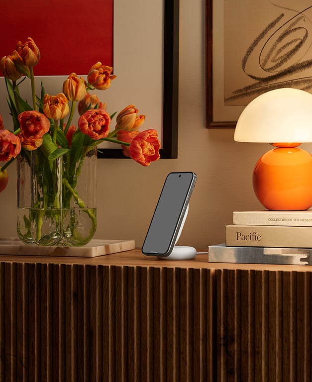 Chargeur sans fil GOOGLE Stand Qi2 Câble USB C 1m - vue 5