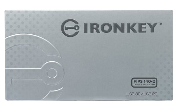 Kingston Technology IronKey D300S unidad flash USB 32 GB USB tipo A 3.2 Gen 1 (3.1 Gen 1) Negro
