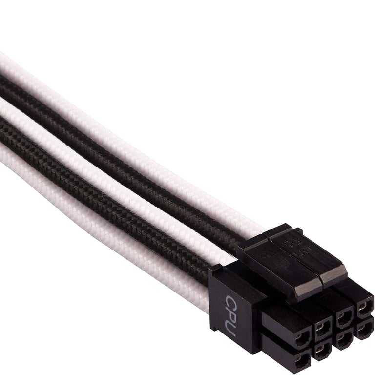 Corsair Premium Pro Sleeved Kabel Set Gen 4 wei?/schwarz - vue 4