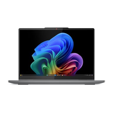Lenovo IdeaPad 5 2-in-1 14Q8X9 Copilot+ PC Qualcomm Snapdragon X1P-42-100 Hybride (2-en-1) 35,6 cm (14'') Écran tactile WUXGA 16 Go LPDDR5x-SDRAM 1 To SSD Wi-Fi 7 (802.11be) Windows 11 Home Allemand Gris