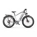 Bicicleta Eléctrica Duotts F26 Lite - Motor 500W Batería 48V18AH  Neumáticos De 26'' Freno Hidráulico - Plata Blanco