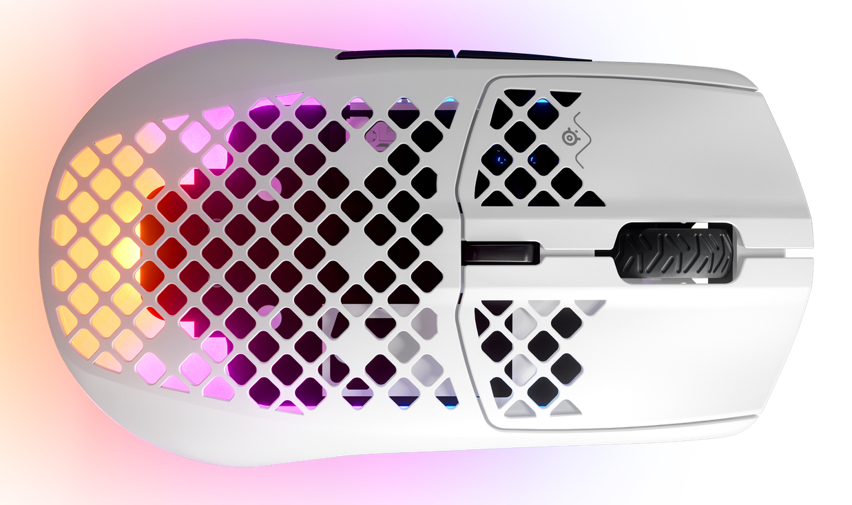 Steelseries Aerox 3 Wireless souris Jouer Droitier RF sans fil + Bluetooth Optique 18000 DPI - Neuf