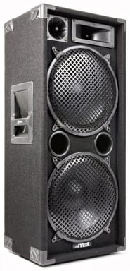 Max MAX212 haut-parleur 3-voies Noir Avec fil 1400 W
